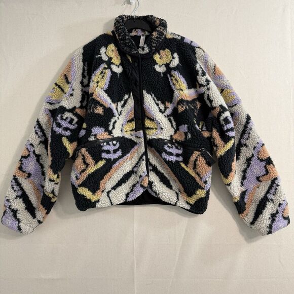 FREE PEOPLE FP MOVEMENT ROCKY RIDGE FLEECE JACKET WOMEN SIZE XSMALL - Picture 1 of 11